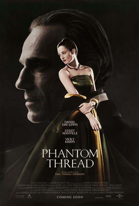 Phantom Thread Original 2017 U.S. One Sheet Movie Poster - Posteritati Movie Poster Gallery