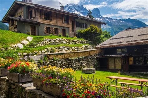 Premium Photo | Landscape of the alps in france in summer