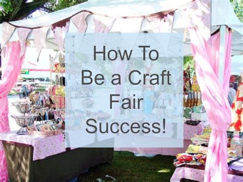 Tip: Be a Craft Fair Success ~ Snappy Tots