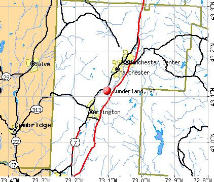 Sunderland, Vermont (VT 05252) profile: population, maps, real estate ...