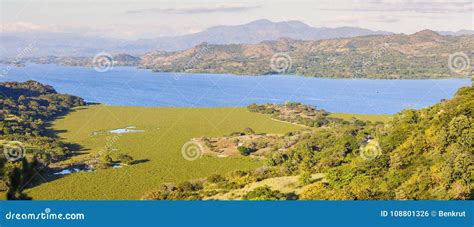 Lake Suchitlan Seen from Suchitoto Stock Photo - Image of travel ...