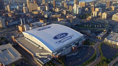 Tremco Roofing Restores Ford Field Roof, Home of the Detroit Lions ...