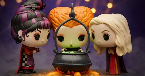 Hocus Pocus Sanderson Sisters Funko Pop! Figures Just $10.39 at Spirit ...