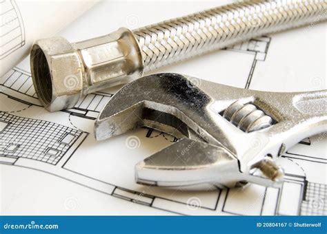 Plumbing Tools Royalty Free Stock Photography - Image: 20804167