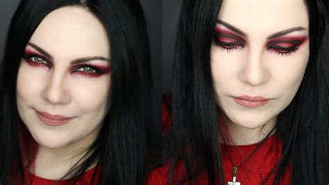 Red And Black Goth Eye Makeup | Saubhaya Makeup