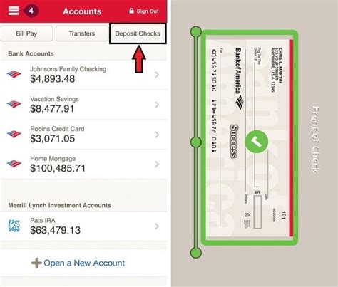 How to Mobile Deposit Checks Bank of America on iPhone