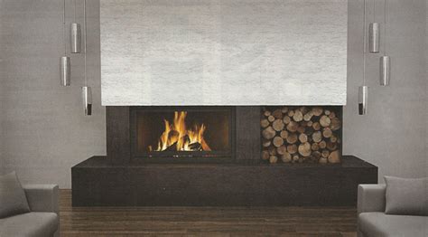 30+ Contemporary Wood Burning Fireplace – HomeDecorish