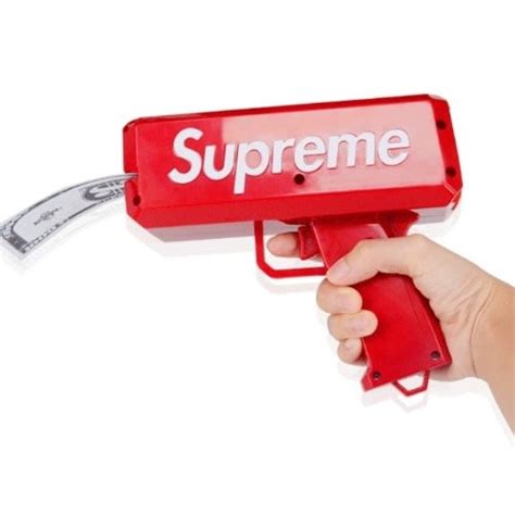 Supreme Cash Canon Money Spraying Gun - Red | Konga Online Shopping