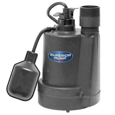 Superior Pump 1/4 HP Sump Pump - Walmart.com - Walmart.com