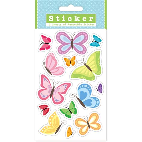 Butterfly Die Cut Paper Stickers | Handmade DIY Paper Craft