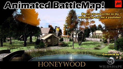 Animated Battle Map - Honeywood from VLDL Epic NPC Man! - YouTube