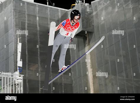 Anna Hoffmann (USA), FEBRUARY 5, 2022 - Ski Jumping : Women's Individual Normal Hil Final during ...