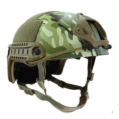 Military Multicam ACU Camo FAST Helmet Airsoft MH Standard Helmet ...