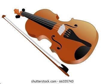 Violin Bow Stock Vector (Royalty Free) 66335743