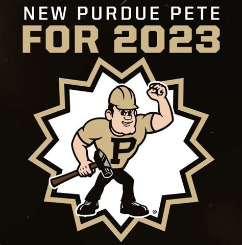 Purdue Pete redesign for Boilermaker merchandise