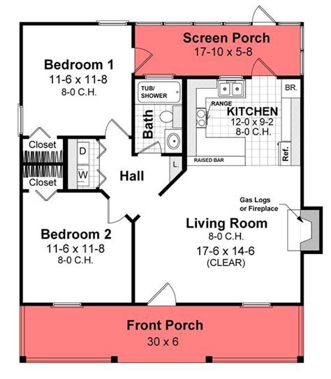 Small House Plans Under 700 Sq Ft