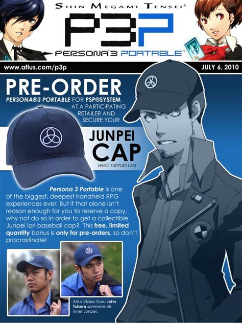 Shin Megami Tensei: Persona 3 Portable [Junpei Hat Bundle] Prijzen PSP ...