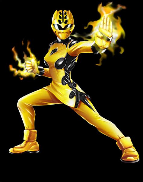 POWER RANGERS JUNGLE FURY - YELLOW RANGER by DXPRO on DeviantArt