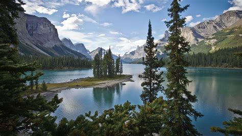 nature, Forest, Landscape, Island, Lake, Mountain, Pine Trees, Trees ...