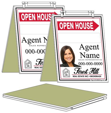 Open House Sandwich Boards PVC | Print1.ca