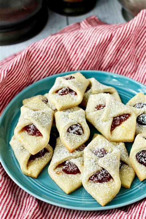 Kolaczki - Jam-Filled Polish Cookies | Karen's Kitchen Stories