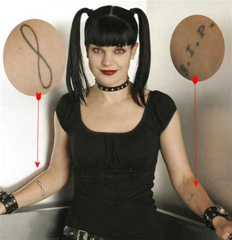 Pauley Perrette Tattoos