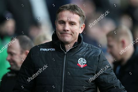 Bolton Wanderers Manager Phil Parkinson During Editorial Stock Photo ...