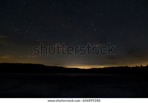 Norwegian Night Sky Full Stars Stock Photo 606899288 | Shutterstock