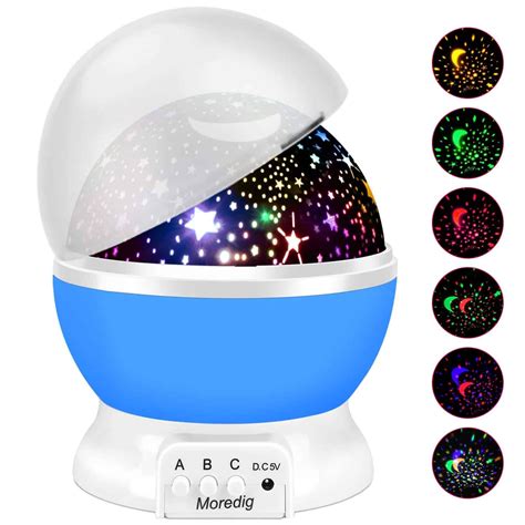 360 Degree Rotation Kids Projector Night Light - Only $6.39