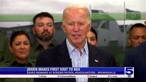 Biden touts bipartisan border security bill during Brownsville presidential visit