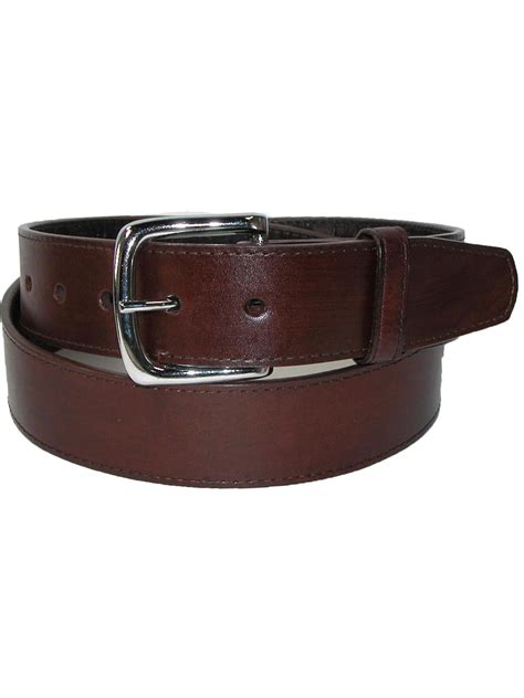 Men's Leather Money Belt Removable Buckle - Walmart.com