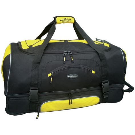 Traveler's Club® Adventure 30" 2-section Drop Bottom Rolling Duffel Bag ...