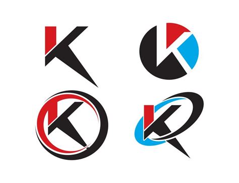 Set of Letter K Logo Icons Graphic by meisuseno · Creative Fabrica ...