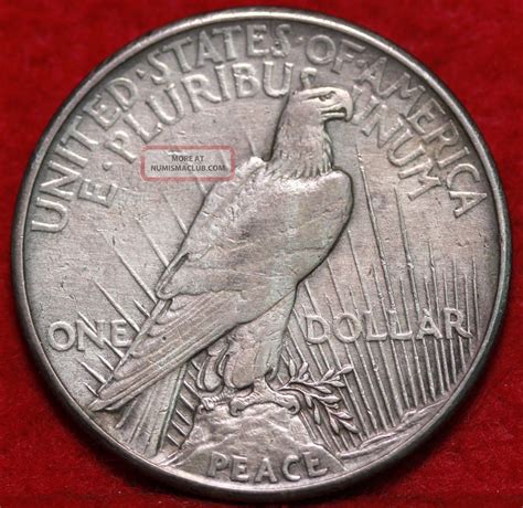 1921 Silver Peace Dollar