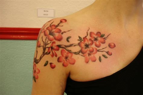 Cherry Blossom Tattoos Designs, Ideas and Meaning | Tattoos For You