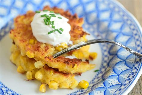 Sweet Corn Fritters are crisp, tender, and delicious! | Recipe | Sweet corn fritters, Corn ...