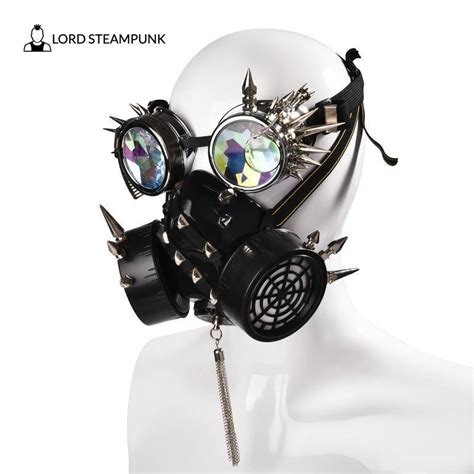 Cyberpunk unisex Gas Mask Goggles - Lord Steampunk