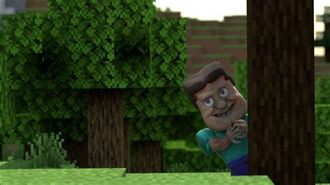 Minecraft Grotesque Steve animation test (Beautiful) - YouTube