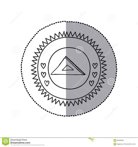 Set square ruler stock illustration. Illustration of circle - 85468084