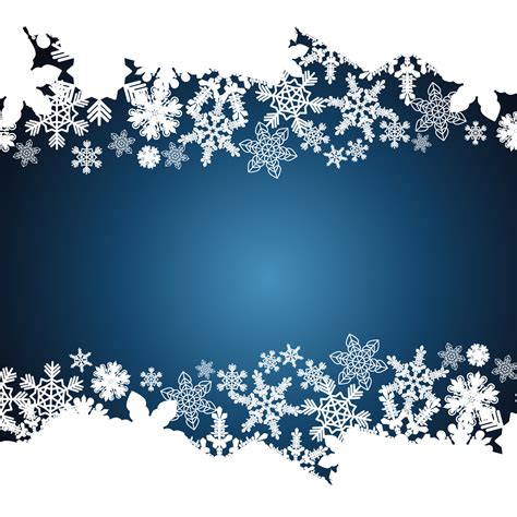 Christmas border, snowflake design background. 13212963 Vector Art at ...