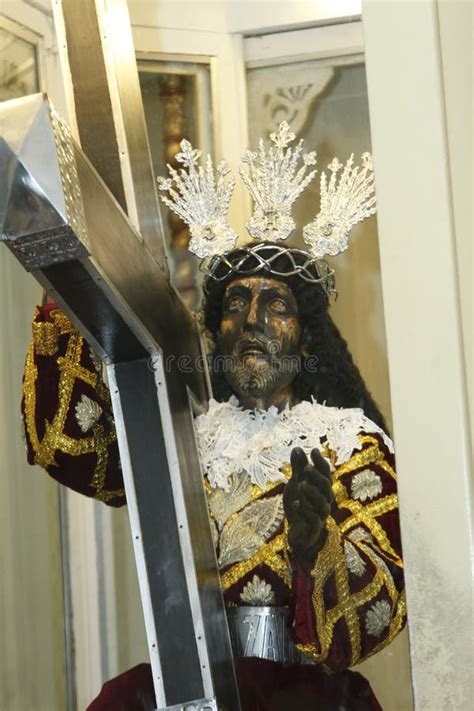 Statue of the Black Nazarene Inside Quiapo Church in the Philippines Editorial Image - Image of ...