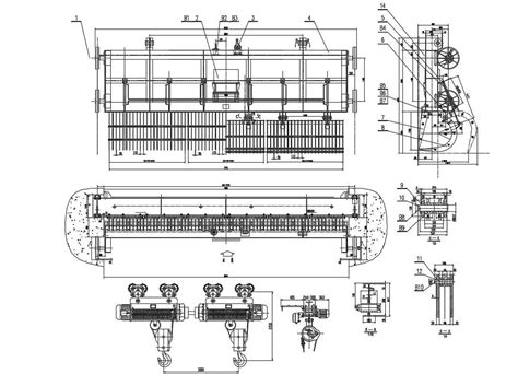 Crane Hook Design With Fixing Section AutoCAD File - Cadbull