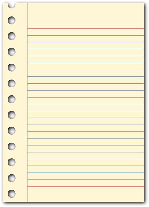 Clipart - notepad-page