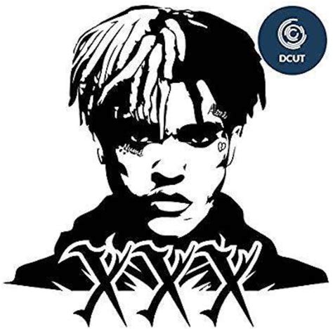 XXXTENTACION vinyl sticker decal car die-cut custom design skateboard ...