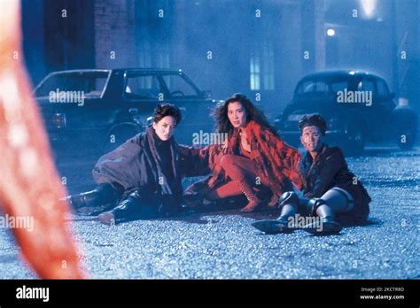 ANITA MUI, MICHELLE YEOH and MAGGIE CHEUNG in THE HEROIC TRIO (1993 ...