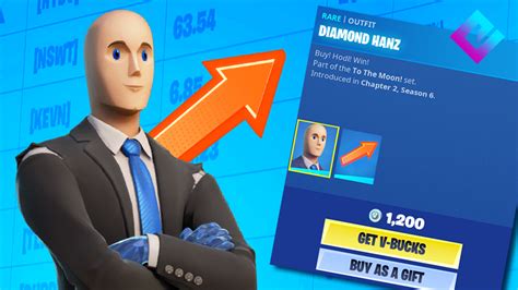 How to Get the Fortnite Stonks Diamond Hanz Skin