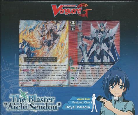 Cardfight Vanguard English G-Legend Deck: The Blaster 'Aichi Sendou', 2-DECK SPECIAL, IN STOCK ...