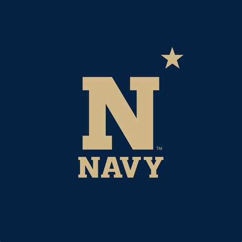 United States Naval Academy Midshipmen Primary Logo Left Chest Zip Hoo