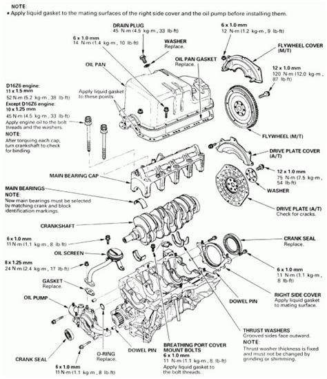 Honda Civic 2007 Engine Parts Diagram