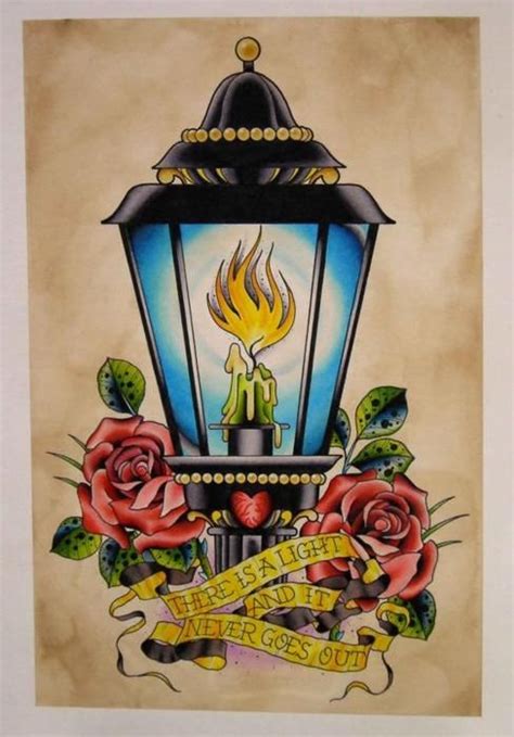 Lamp Tattoo Images & Designs | Lamp tattoo, Lantern tattoo, Flower tattoos